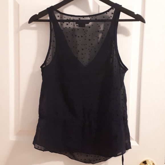 ⭐2/$25 EUC American Eagle Sheer Star Cami - Picture 4 of 4